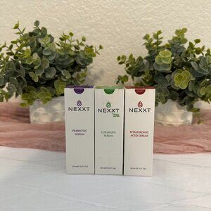 Nexxt Beauty Hyaluronic, Prebiotic And Collagen Serums
